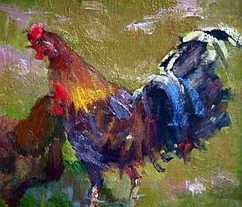 unknow artist cock 182 china oil painting image